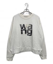 ALEXANDER WANG（アレキサンダー・ワン）の古着「プリントスウェット」｜ホワイト