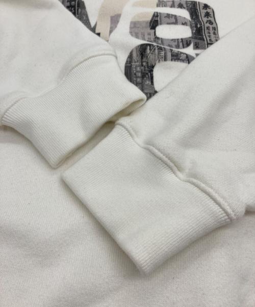 ALEXANDER WANG（アレキサンダー・ワン）ALEXANDER WANG (アレキサンダー・ワン) プリントスウェット ホワイト サイズ:Lの古着・服飾アイテム