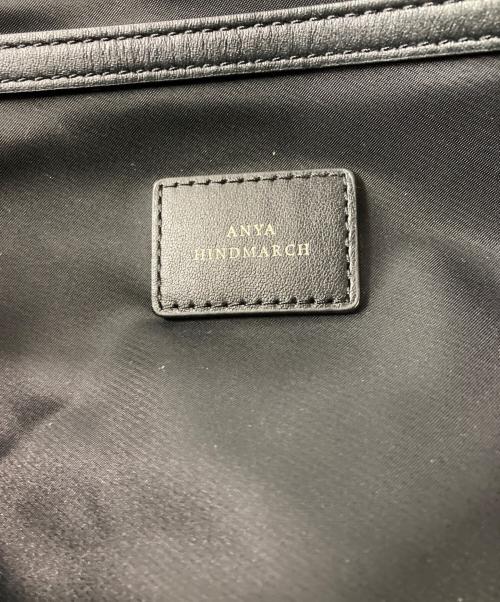 ANYA HINDMARCH（アニヤ・ハインドマーチ）ANYA HINDMARCH (アニヤ・ハインドマーチ) Shopping Tote Eyes in ECONYL ブラックの古着・服飾アイテム