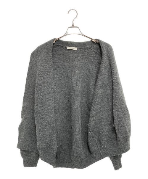 LEMAIRE（ルメール）LEMAIRE (ルメール) Wrap Cardigan グレー サイズ:Sの古着・服飾アイテム
