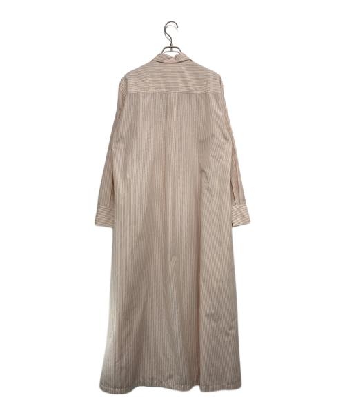 Ron Herman（ロンハーマン）Ron Herman (ロンハーマン) ストライプシャツワンピース ベージュ サイズ:XSの古着・服飾アイテム