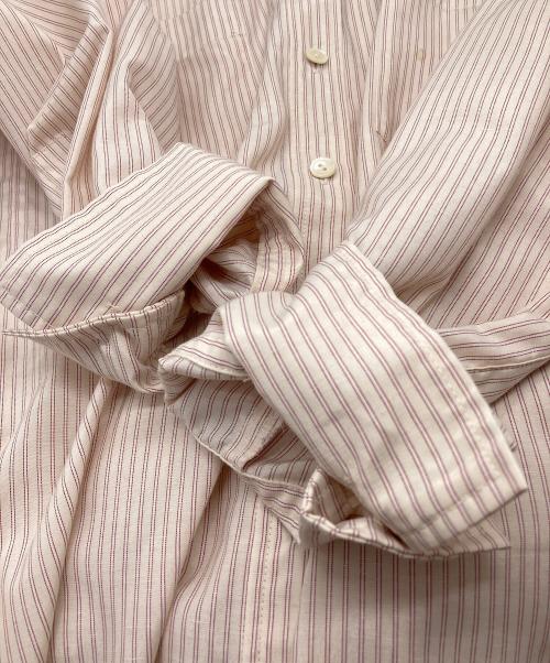 Ron Herman（ロンハーマン）Ron Herman (ロンハーマン) ストライプシャツワンピース ベージュ サイズ:XSの古着・服飾アイテム