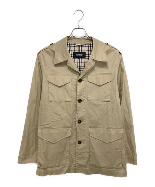 BURBERRY BLACK LABEL（バーバリーブラックレーベル）BURBERRY BLACK LABEL (バーバリーブラックレーベル) ミリタリージャケット ベージュ サイズ:Mの古着・服飾アイテム