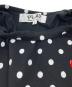 中古・古着 PLAY COMME des GARCONS (プレイコムデギャルソン) ドット長袖カットソー ブラック サイズ:L：10000円