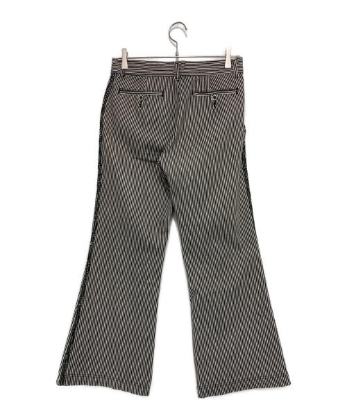 tricot COMME des GARCONS（トリココムデギャルソン）tricot COMME des GARCONS (トリココムデギャルソン) ヒッコリーパンツ ブラック×ホワイト サイズ:Mの古着・服飾アイテム