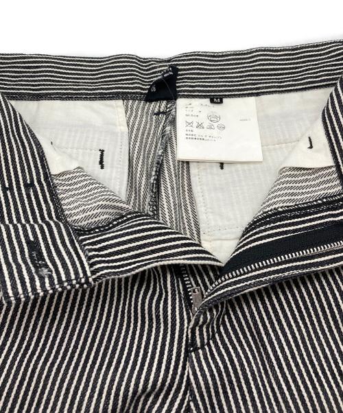 tricot COMME des GARCONS（トリココムデギャルソン）tricot COMME des GARCONS (トリココムデギャルソン) ヒッコリーパンツ ブラック×ホワイト サイズ:Mの古着・服飾アイテム