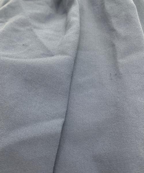 BLUE LABEL CRESTBRIDGE（ブルーレーベルクレストブリッジ）BLUE LABEL CRESTBRIDGE (ブルーレーベルクレストブリッジ) ギャザーティアードワンピース ブルー サイズ:36の古着・服飾アイテム