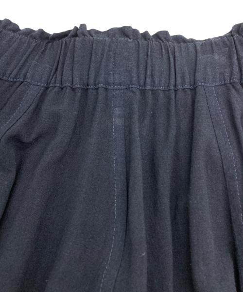 FACTORY（ファクトリー）FACTORY (ファクトリー) バンブーコットンスカート ネイビー×ホワイト サイズ:2の古着・服飾アイテム