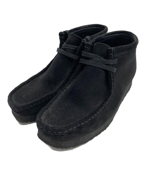 CLARKS（クラークス）CLARKS (クラークス) ワラビー ブラック サイズ:23の古着・服飾アイテム