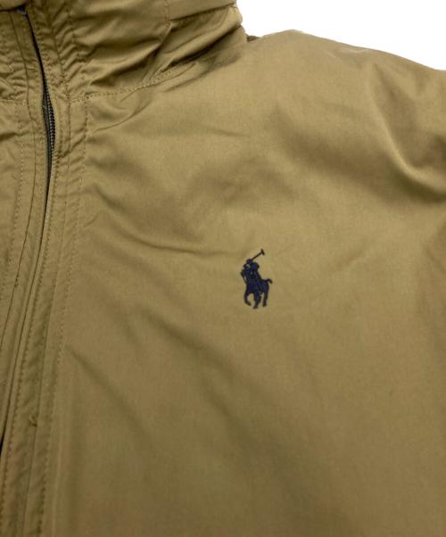 POLO RALPH LAUREN（ポロ・ラルフローレン）POLO RALPH LAUREN (ポロ・ラルフローレン) ポニー刺繍 スタンドカラージャケット カーキ サイズ:Sの古着・服飾アイテム