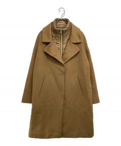 中古・古着通販】PRADA (プラダ) 裏キルトダッフルコート ベージュ