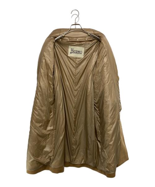 HERNO（ヘルノ）HERNO (ヘルノ) GIACCONE DONNA/HALF COAT ブラウン サイズ:42の古着・服飾アイテム