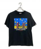 A BATHING APEアベイシングエイプ）の古着「プリントTシャツ」｜ブラック