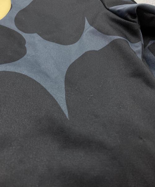 adidas（アディダス）adidas (アディダス) ウニッコ柄 トラックブルゾン ブラック×グレー サイズ:Lの古着・服飾アイテム