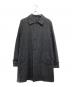 COMME des GARCONS HOMME（コムデギャルソン オム）の古着「00‘ｓ ウールナイロン ステンカラーコート　」｜グレー