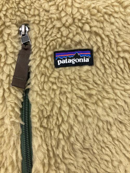 Patagonia（パタゴニア）Patagonia (パタゴニア) Classic Retro-X Cardigan ベージュ×グリーン サイズ:Lの古着・服飾アイテム