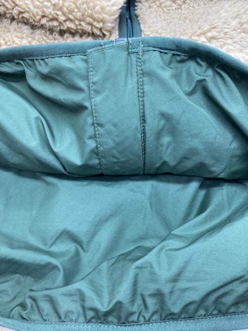 Patagonia（パタゴニア）Patagonia (パタゴニア) Classic Retro-X Cardigan ベージュ×グリーン サイズ:Lの古着・服飾アイテム