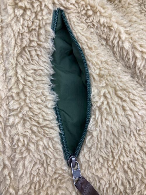 Patagonia（パタゴニア）Patagonia (パタゴニア) Classic Retro-X Cardigan ベージュ×グリーン サイズ:Lの古着・服飾アイテム