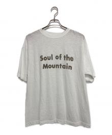 45R（フォーティファイブ・アール）の古着「Soul of the Mountainプリントの908 45星半袖Tシャツ」｜ホワイト