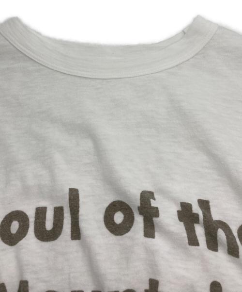 45R（フォーティファイブ・アール）45R (フォーティファイブ・アール) Soul of the Mountainプリントの908 45星半袖Tシャツ ホワイト サイズ: 4の古着・服飾アイテム