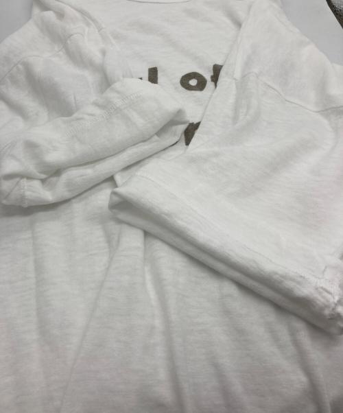 45R（フォーティファイブ・アール）45R (フォーティファイブ・アール) Soul of the Mountainプリントの908 45星半袖Tシャツ ホワイト サイズ: 4の古着・服飾アイテム