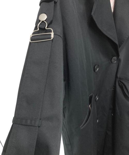 PAMEO POSE（パメオポーズ）PAMEO POSE (パメオポーズ) CHAMELEON COAT ブラック サイズ:FREEの古着・服飾アイテム