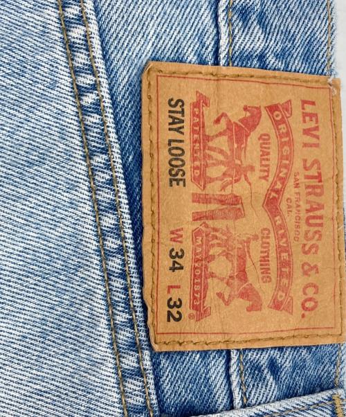 LEVI'S（リーバイス）LEVI'S (リーバイス) STAY LOOSE デニムパンツ インディゴ サイズ:W34の古着・服飾アイテム