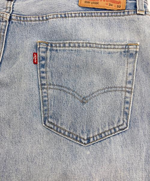 LEVI'S（リーバイス）LEVI'S (リーバイス) STAY LOOSE デニムパンツ インディゴ サイズ:W34の古着・服飾アイテム
