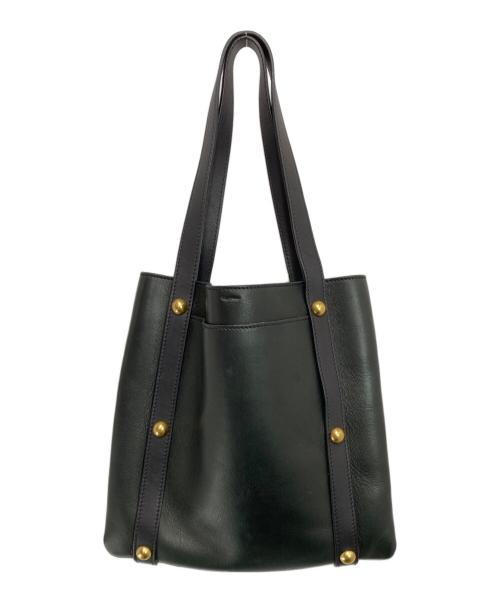 MARNI（マルニ）MARNI (マルニ) スタッズハンドバッグ ブラックの古着・服飾アイテム