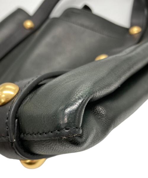 MARNI（マルニ）MARNI (マルニ) スタッズハンドバッグ ブラックの古着・服飾アイテム