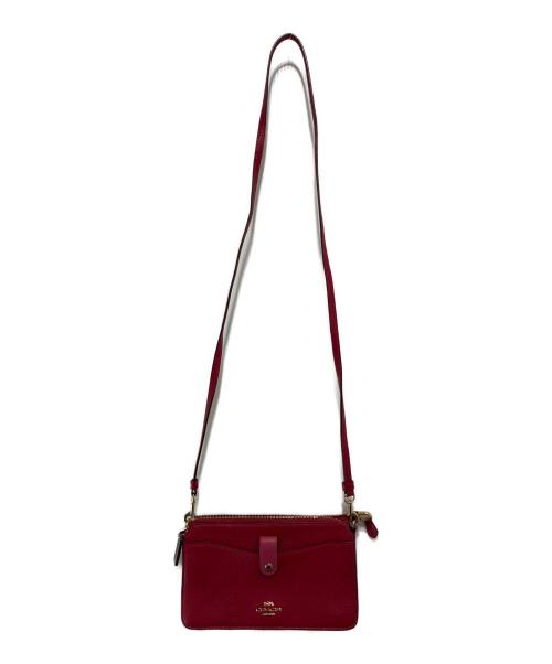 COACH（コーチ）COACH (コーチ) ノア ポップアップ メッセンジャー レッドの古着・服飾アイテム