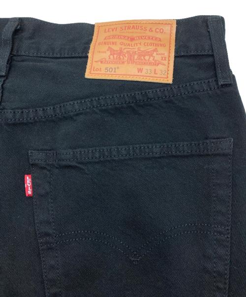 LEVI'S（リーバイス）LEVI'S (リーバイス) 501 ストレートデニムパンツ ブラック サイズ:33の古着・服飾アイテム
