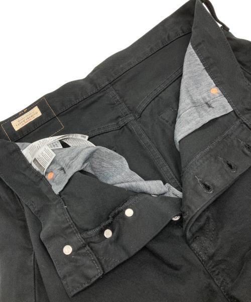 LEVI'S（リーバイス）LEVI'S (リーバイス) 501 ストレートデニムパンツ ブラック サイズ:33の古着・服飾アイテム