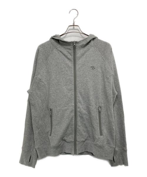 san san gear（サンサンギア）san san gear (サンサンギア) シング ジップアップ パーカー グレー サイズ:3の古着・服飾アイテム
