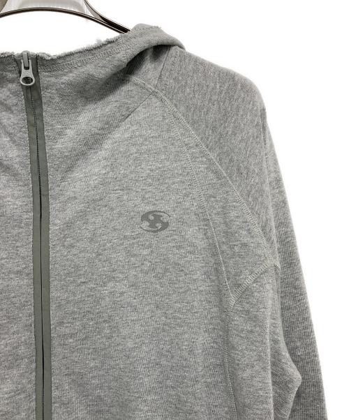 san san gear（サンサンギア）san san gear (サンサンギア) シング ジップアップ パーカー グレー サイズ:3の古着・服飾アイテム