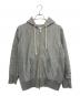 Champion REVERSE WEAVE（チャンピオン リバース ウィーブ）の古着「ジップフーデットスウェットシャツ」｜グレー