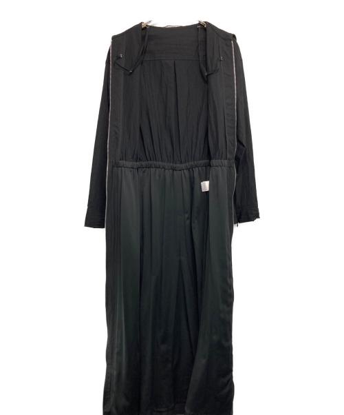 JOSE MOON（ジョゼムーン）JOSE MOON (ジョゼムーン) 2WAY CARGO SHIRT DRESS ブラック サイズ:36の古着・服飾アイテム