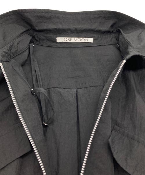 JOSE MOON（ジョゼムーン）JOSE MOON (ジョゼムーン) 2WAY CARGO SHIRT DRESS ブラック サイズ:36の古着・服飾アイテム