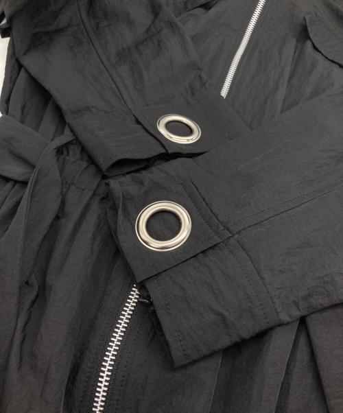 JOSE MOON（ジョゼムーン）JOSE MOON (ジョゼムーン) 2WAY CARGO SHIRT DRESS ブラック サイズ:36の古着・服飾アイテム