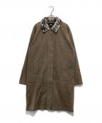 stussyステューシー）の古着「Long Corduroy Coat」｜ベージュ