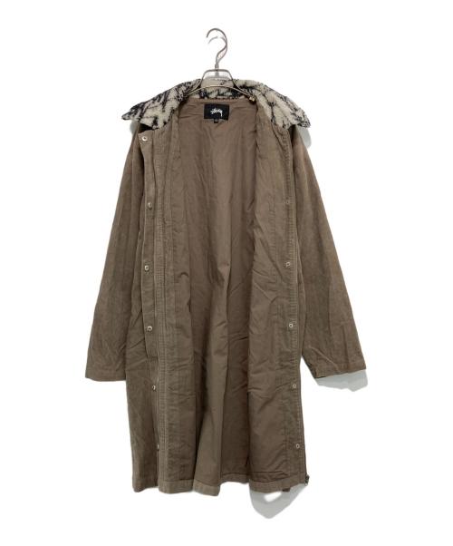 stussy（ステューシー）stussy (ステューシー) Long Corduroy Coat ベージュ サイズ:Sの古着・服飾アイテム