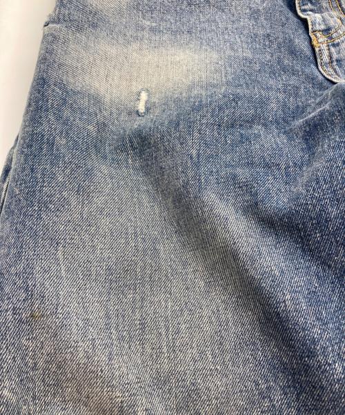 Saint Laurent Paris（サンローランパリ）Saint Laurent Paris (サンローランパリ) ダメージ加工デニムパンツ インディゴ サイズ:25の古着・服飾アイテム