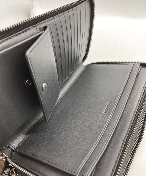 COACH（コーチ）COACH (コーチ) ダブル ジップ トラベル オーガナイザー ブラックの古着・服飾アイテム