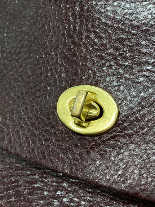 MINI BERRY（ミニベリー）MINI BERRY (ミニベリー) FRANCIS LEATHER SHOULLDER レッドの古着・服飾アイテム