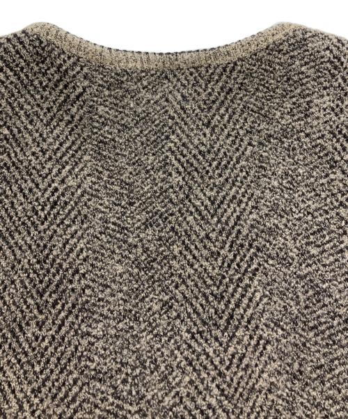 FENDI（フェンディ）FENDI (フェンディ) ニットベスト  グレー×ブラック サイズ:50の古着・服飾アイテム