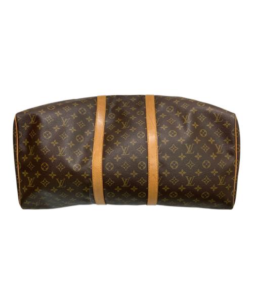 LOUIS VUITTON（ルイ ヴィトン）LOUIS VUITTON (ルイ ヴィトン) キーポル55 トラベルバッグ ブラウンの古着・服飾アイテム