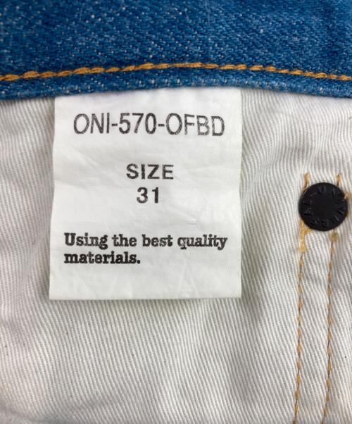 ONI DENIM（オニデニム）ONI DENIM (オニデニム) 13.7oz. オールドフェードブルーデニム インディゴ サイズ:31の古着・服飾アイテム