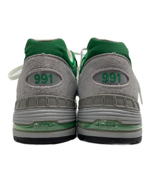 NEW BALANCE（ニューバランス）NEW BALANCE (ニューバランス) M991GRW ローカットスニーカー グリーン サイズ:USA71/2の古着・服飾アイテム