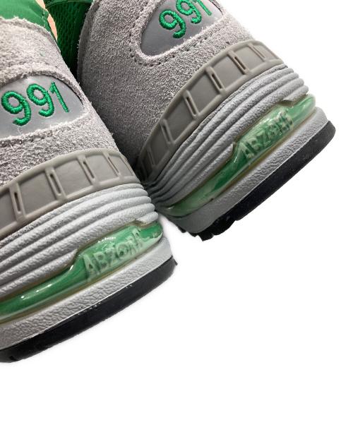 NEW BALANCE（ニューバランス）NEW BALANCE (ニューバランス) M991GRW ローカットスニーカー グリーン サイズ:USA71/2の古着・服飾アイテム