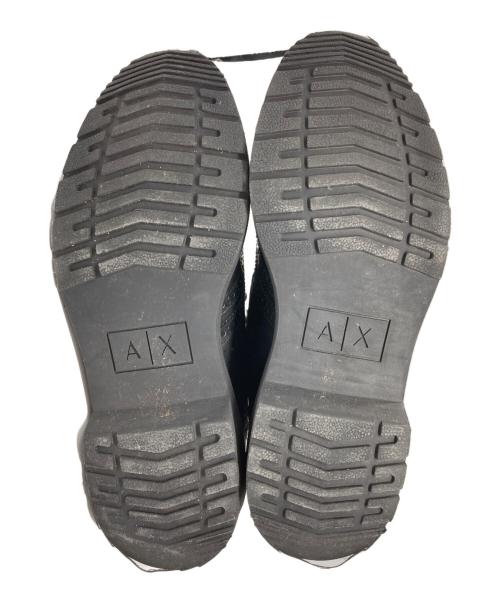 ARMANI EXCHANGE（アルマーニ エクスチェンジ）ARMANI EXCHANGE (アルマーニ エクスチェンジ) レースアップブーツ ブラック サイズ:41の古着・服飾アイテム